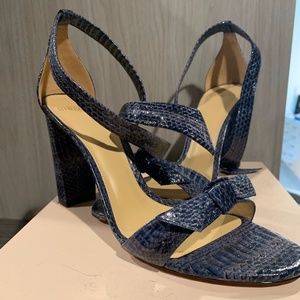 Alexandre Birman snakeskin sandals